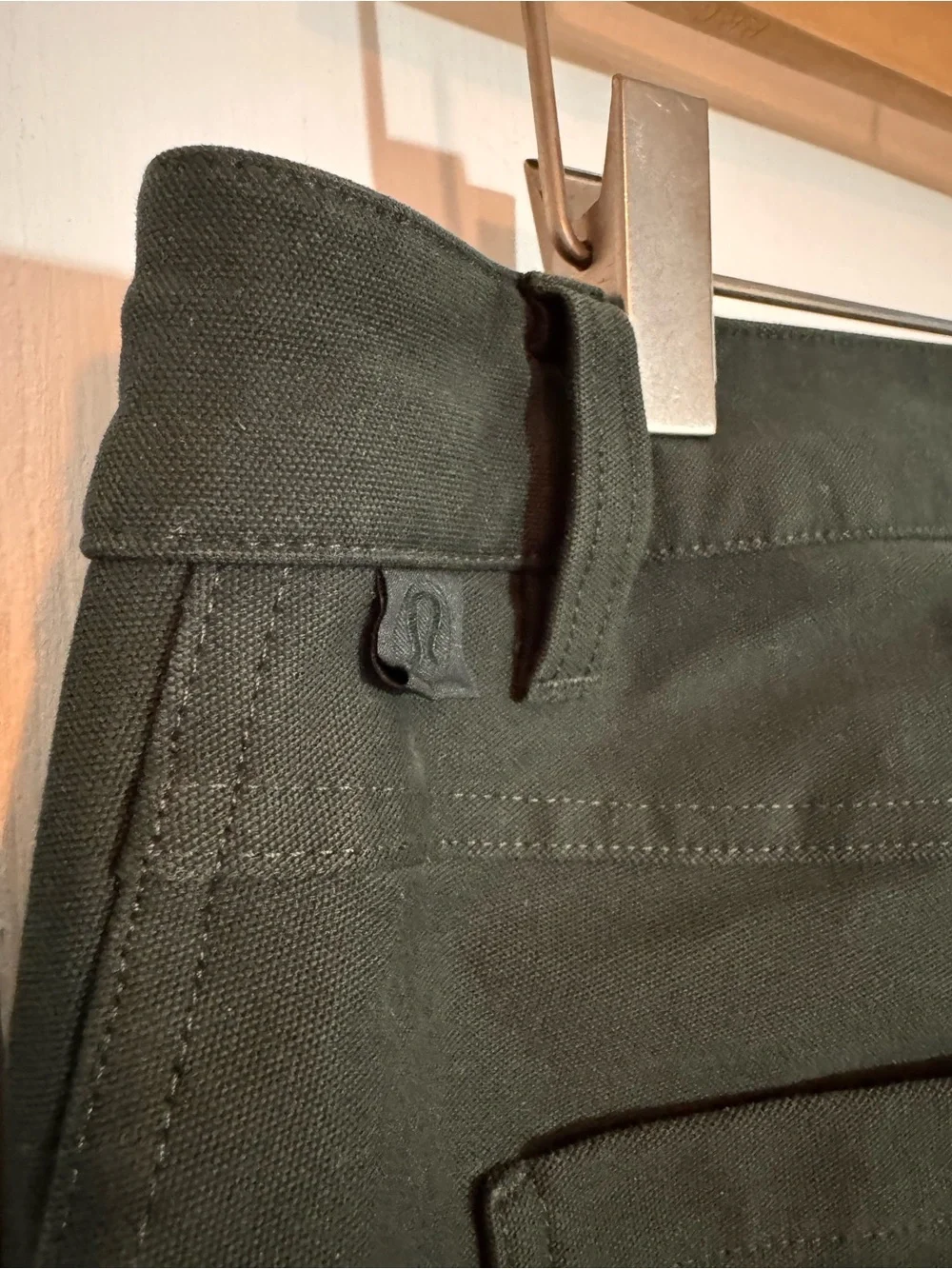 Lululemon Men's Olive Green Canvas Pants, NEVER WORN - Picture 3 of 14
